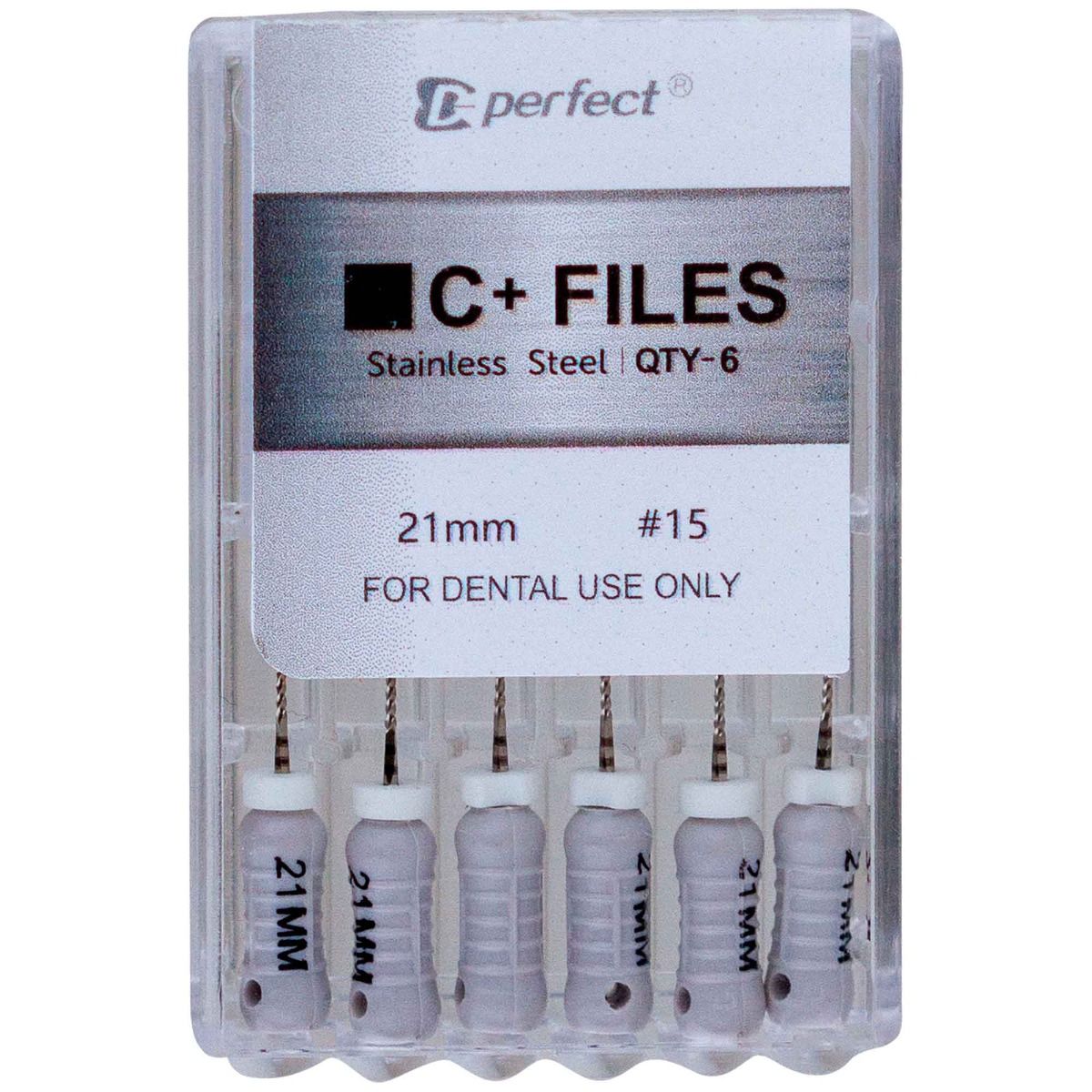 Ace endodontice C-Pilot, oțel inoxidabil, 21mm, set 6 buc