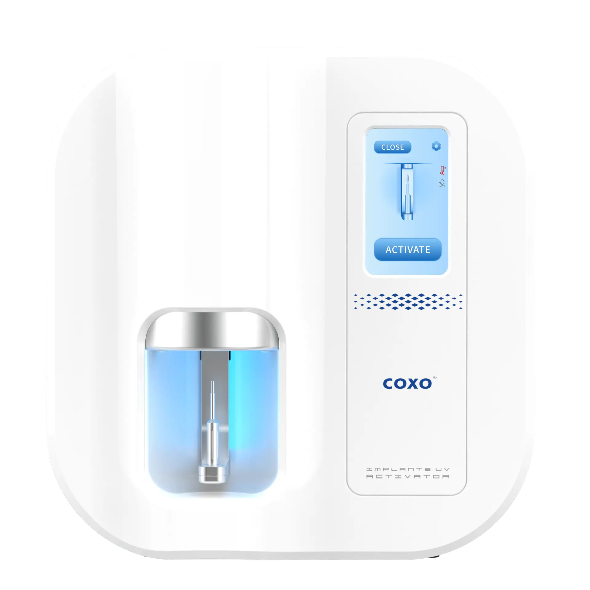Activator UV COXO UA-1 pentru Accelerarea Osteointegrării Implanturilor Dentare