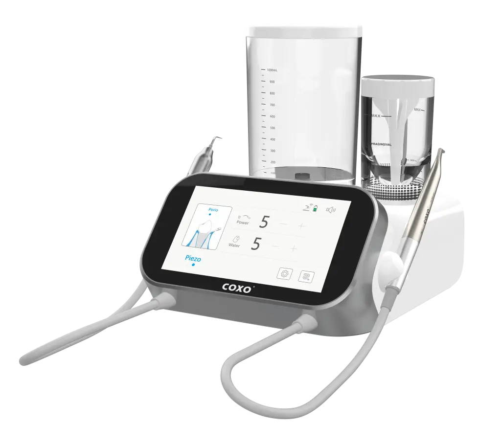 Aparat Profilaxie, Detartraj si Airflow PT-Master COXO, 6 functii, 17 anse inscluse