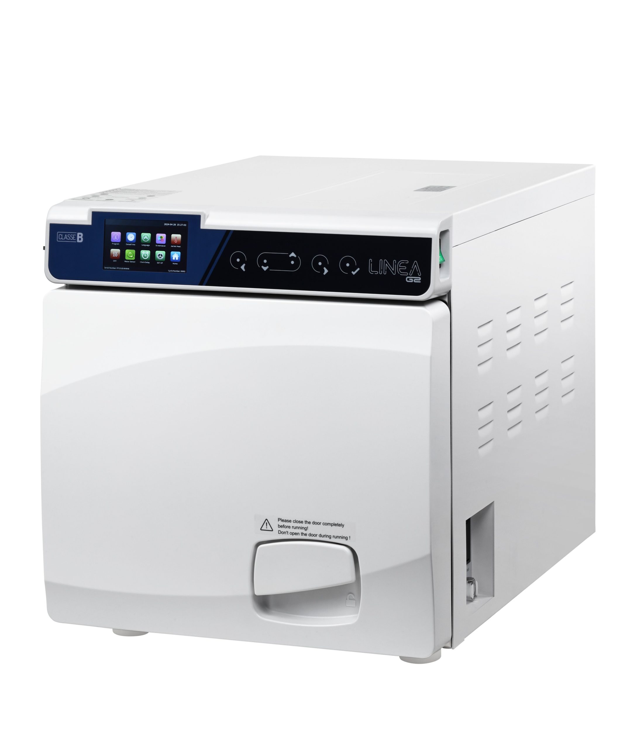 Autoclav profesional FOMOS Linea 22L Clasa B cu imprimantă integrată, 2 ani garanție — imaginea 2