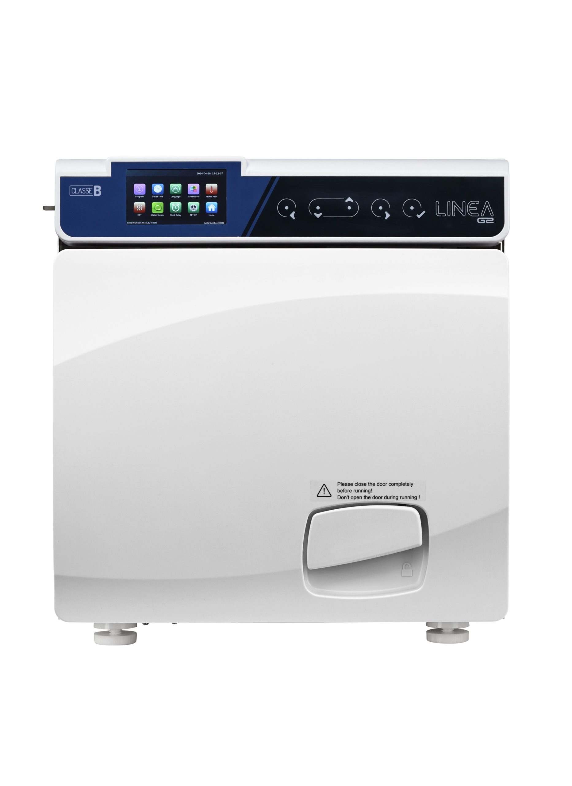 Autoclav profesional FOMOS Linea 22L Clasa B cu imprimantă integrată, 2 ani garanție — imaginea 4