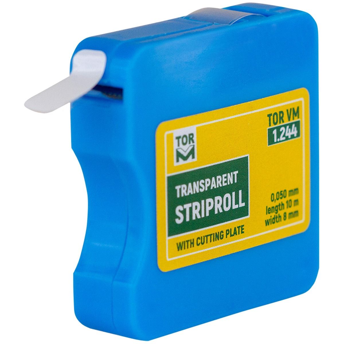 Banda celuloid rola cutter transparenta, 8mmx10m, pentru restaurari coronare — imaginea 3