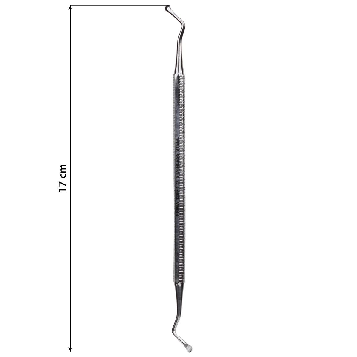 Chiuretă Alveolară Lucas PRIMA, Inox, 17cm – Excavator Osos — imaginea 4