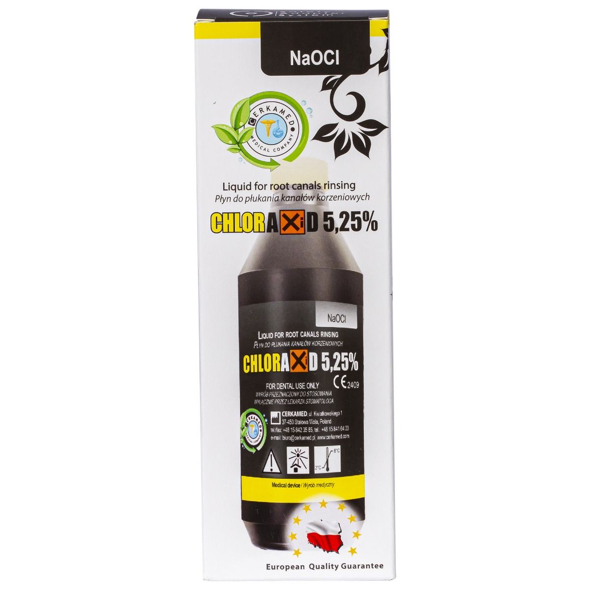 CHLORAXID 5.25% lichid pentru clatirea canalelor, 200ml — imaginea 3
