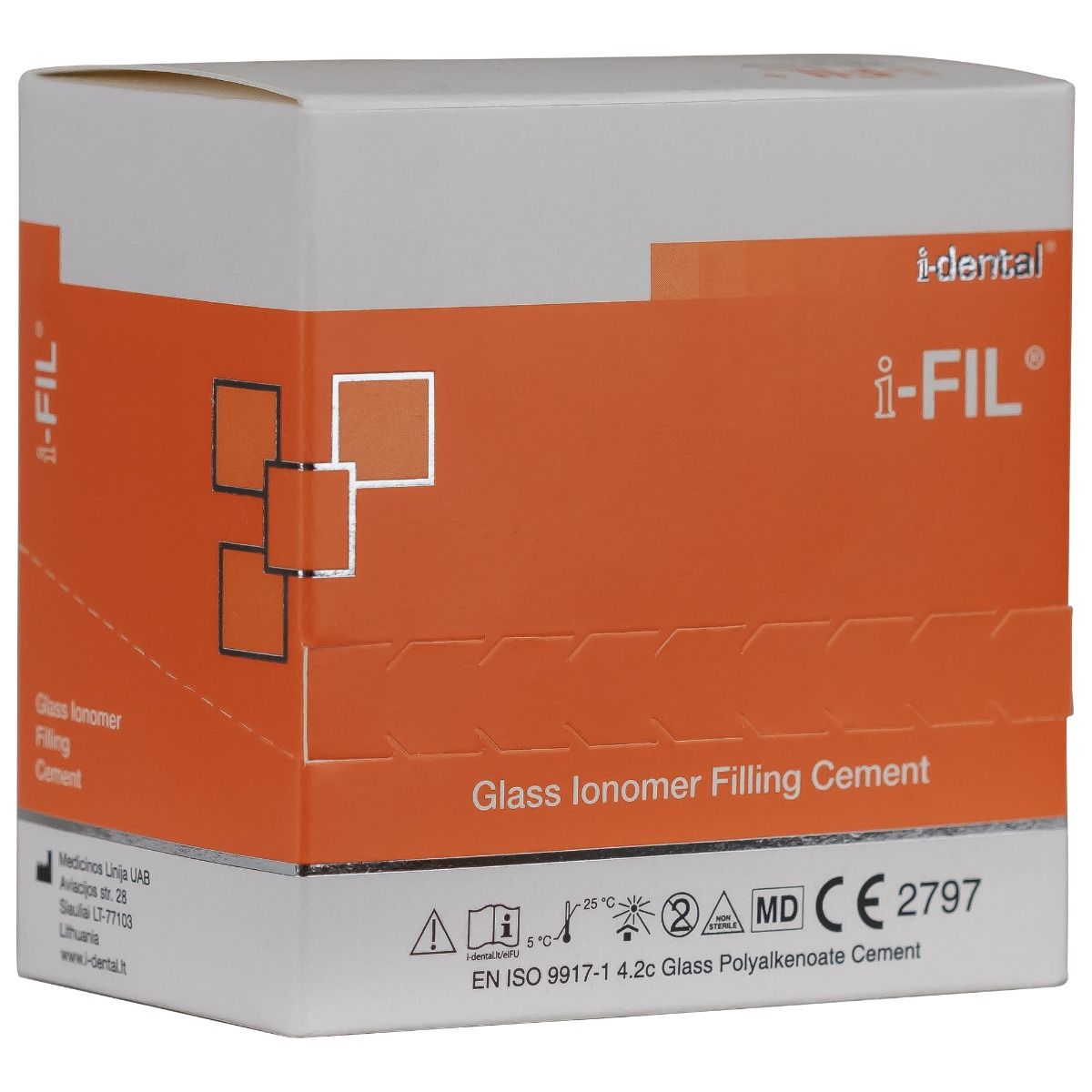 Ciment glass ionomer i-FIL, 10g, A2+10g A3+10ml — imaginea 4