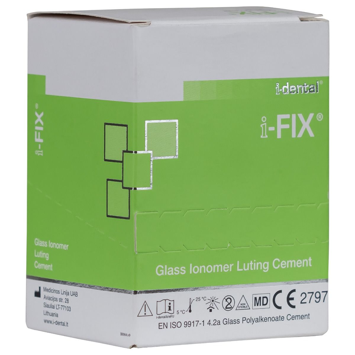 Ciment lipire glass ionomer i-FIX, 20g+10ml — imaginea 4
