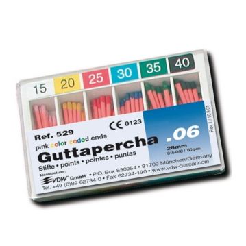Conuri Gutapercă .06 VDW