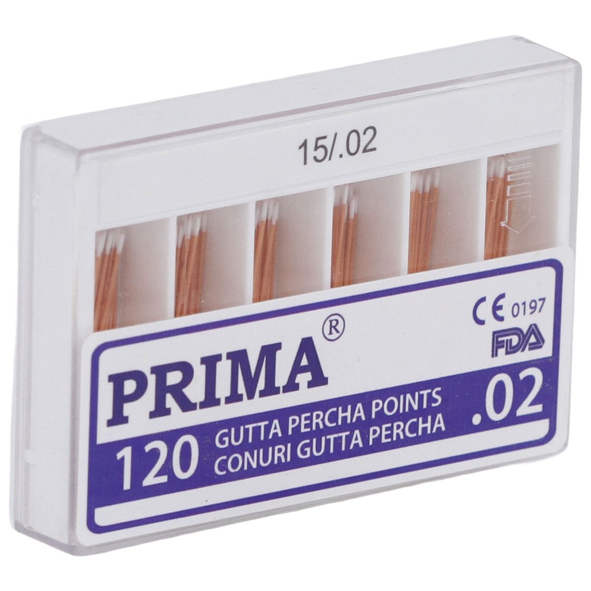Conuri Gutapercă PRIMA .02, Mărimea 15-40, 120 bucăți — imaginea 3