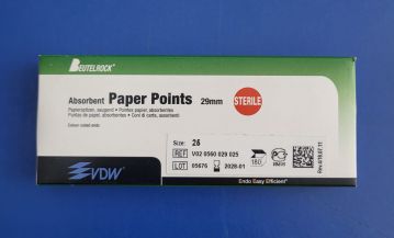 Conuri Hârtie VDW Paper Points Taper .02