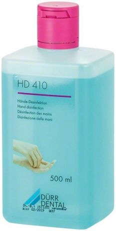 DEZINFECTANT DE MÂINI HD 410 500 ML DURR DENTAL