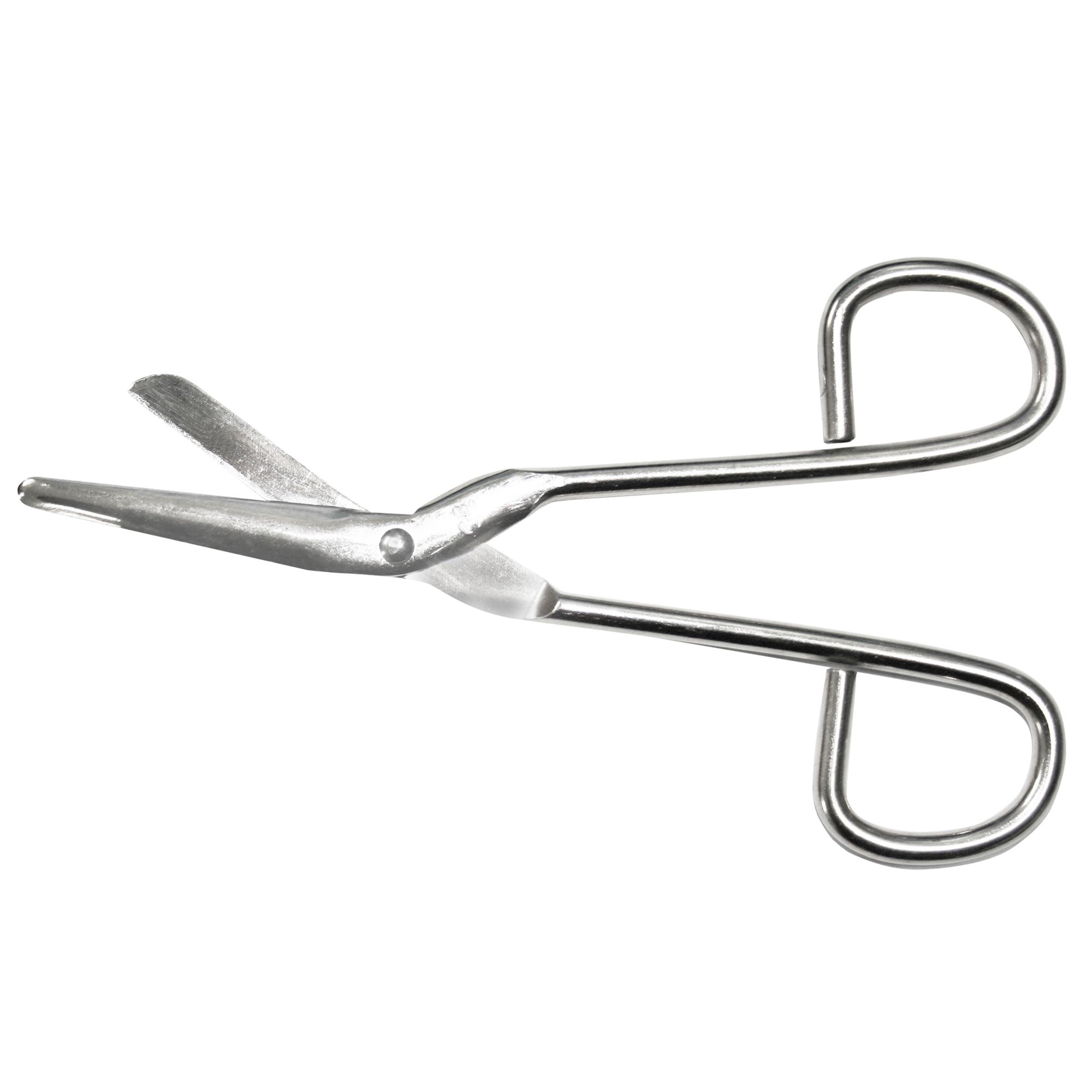 Foarfeca medicala, inox, 14.5cm, autoclavabila, lame curbe, varfuri boante, PRIMA — imaginea 2