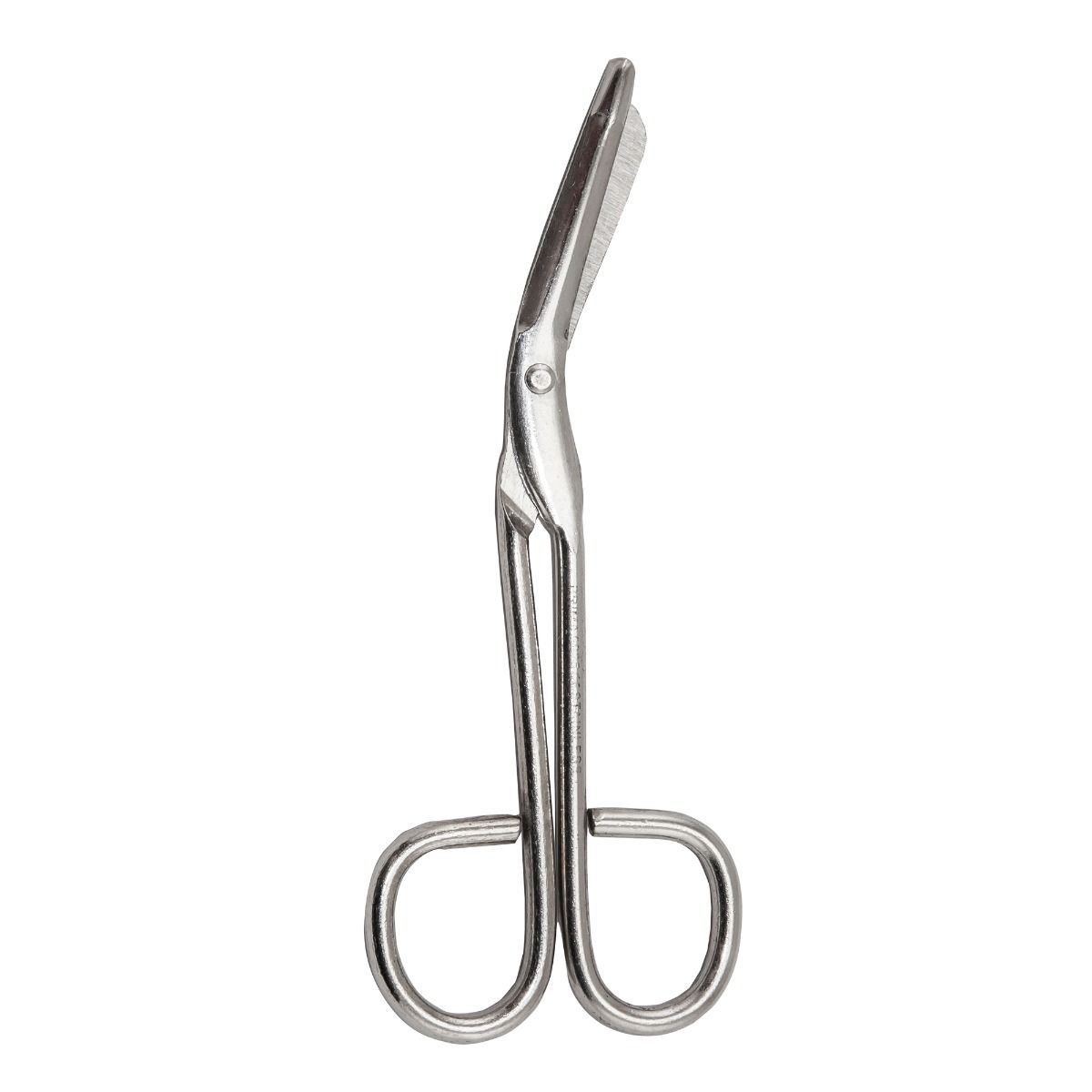 Foarfeca medicala, inox, 14.5cm, autoclavabila, lame curbe, varfuri boante, PRIMA — imaginea 3