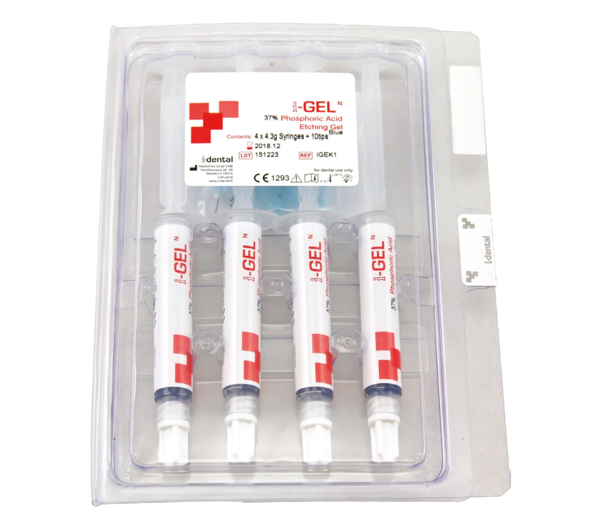 i-GEL: Acid Demineralizant Tixotropic pentru Smalț și Dentină