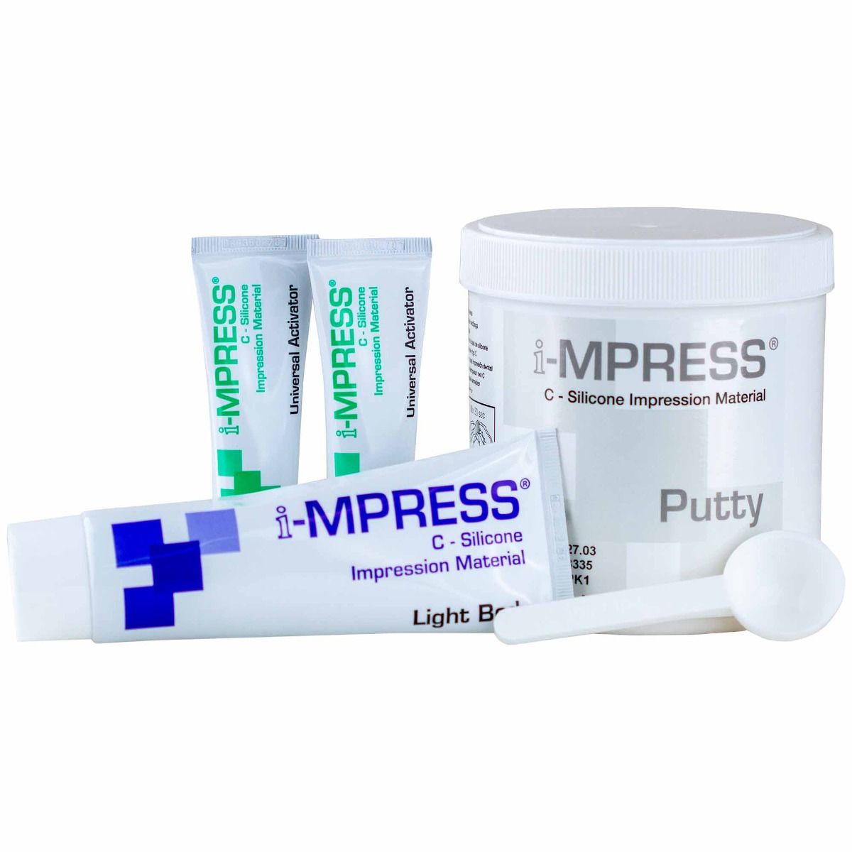 Kit complet i-MPRESS: Silicon de Condensare pentru Amprentă Dentară