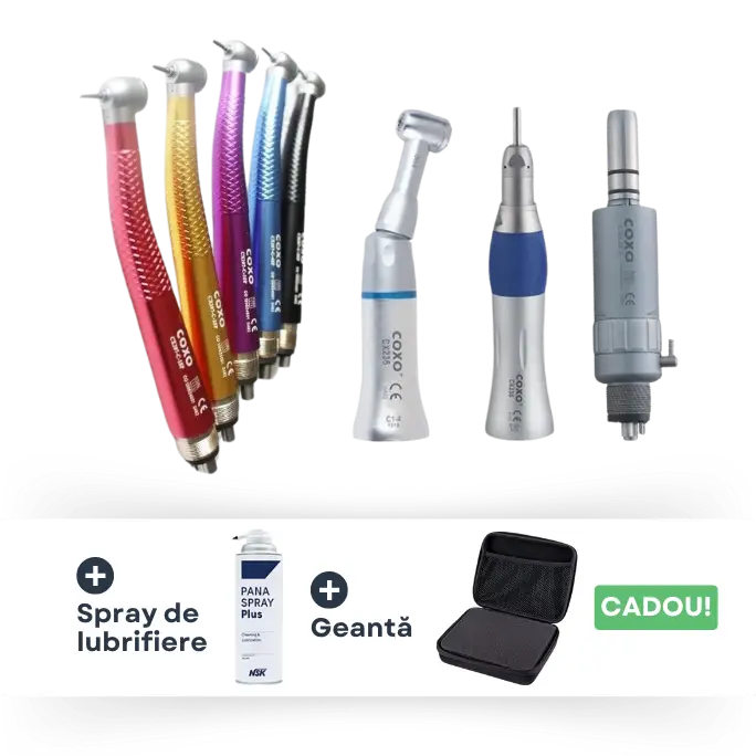 Kit complet instrumente dentare COXO 235-F pentru studenți - Garanție extinsă