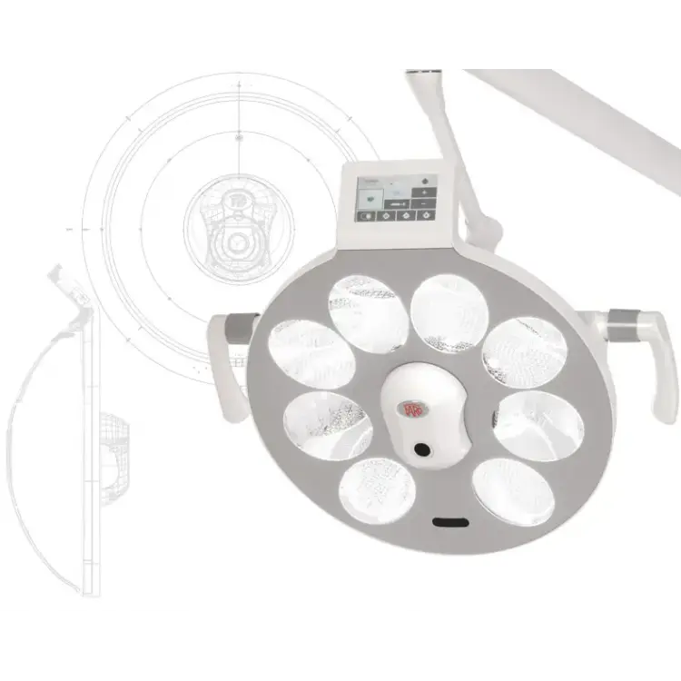 Lampă chirurgicală și stomatologică FARO B75, iluminare duală profesională