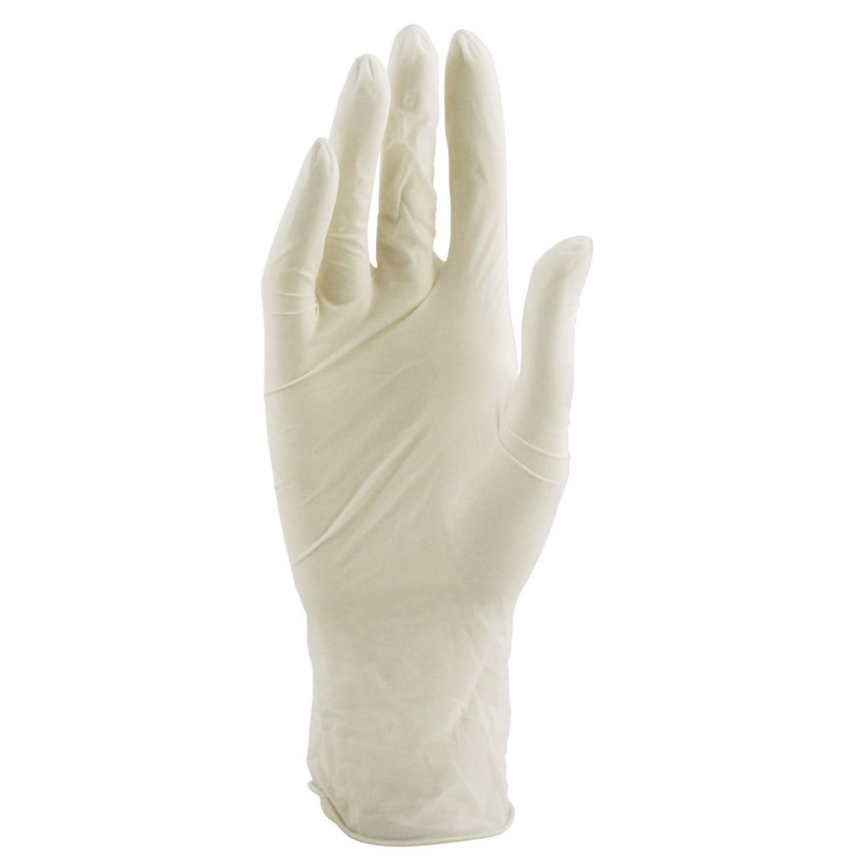 Manusi examinare albe din latex, usor pudrate, PRIMA, marimi S-XL, 100 bucati — imaginea 4
