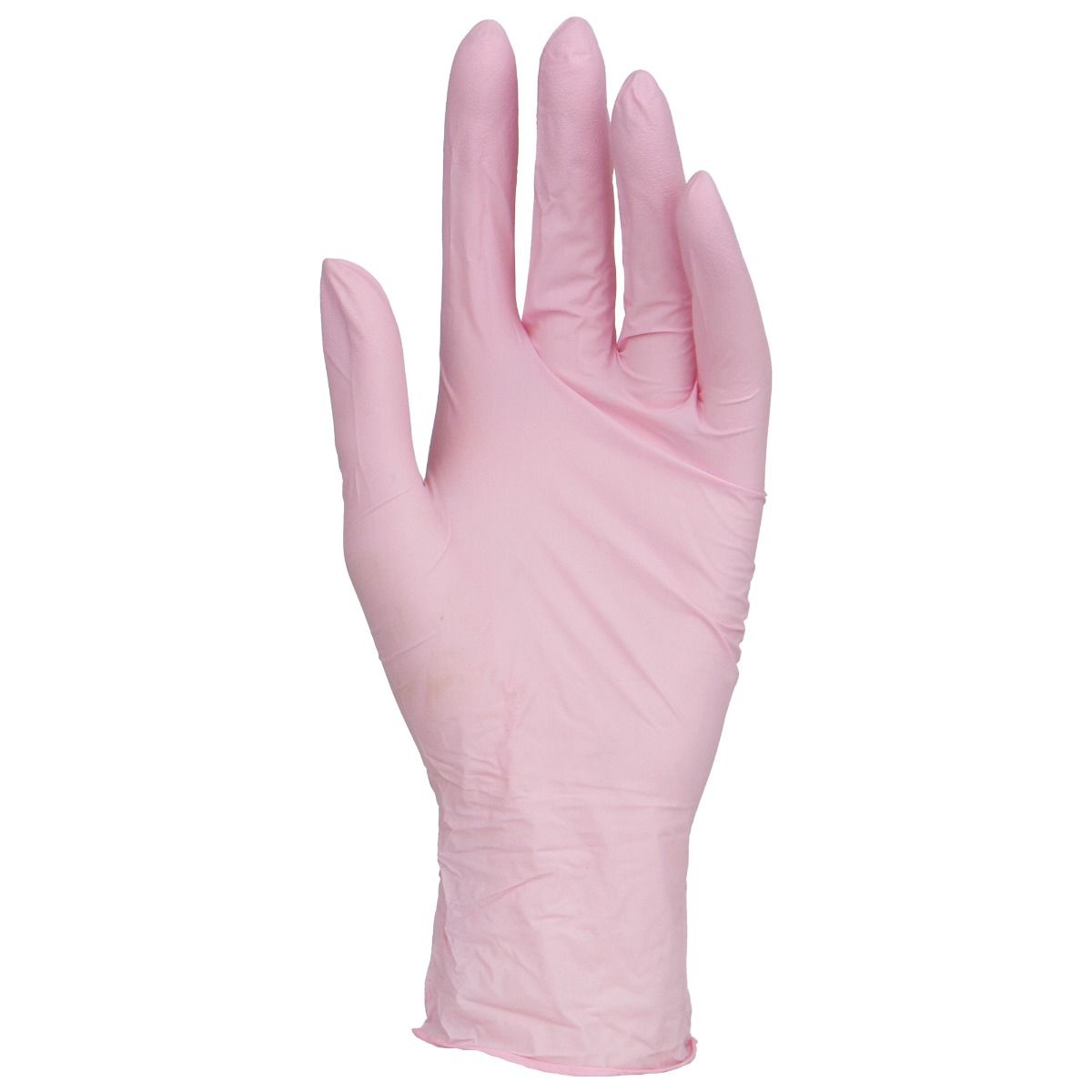 Manusi examinare roz din nitril, nepudrate, PRIMA, marimi S-XL, 100 bucati — imaginea 4