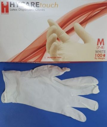 Manusi latex nepudrate L, 100 buc