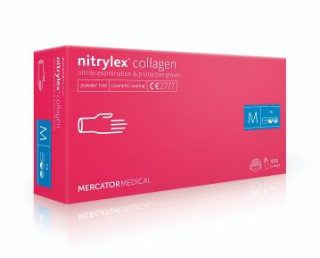 Mănuși Nitril Magenta XS Nitrylex Mercator