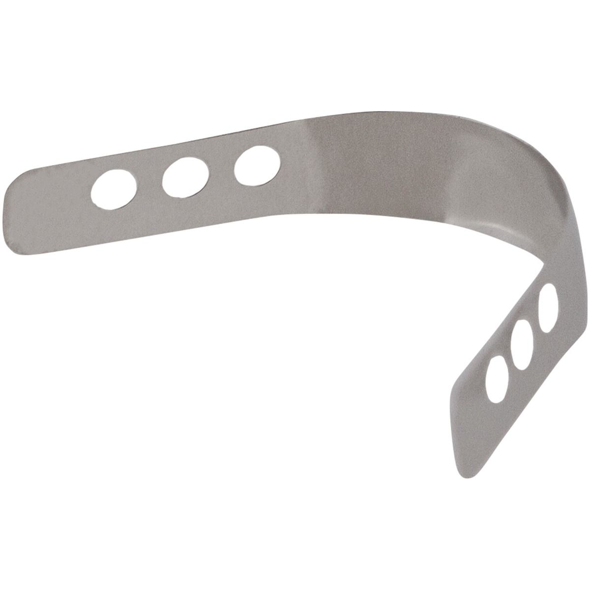 Matrici dentare metalice perforate conturate, diverse marimi Nr. 1-4, grosime 0.050 mm, set 12 bucati — imaginea 6