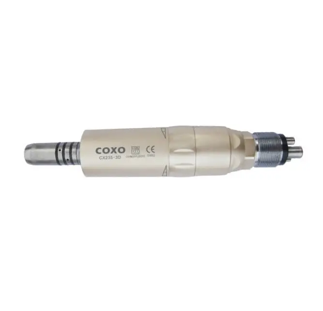 Micromotor pneumatic COXO M-3C cu fibră optică pentru cabinete stomatologice