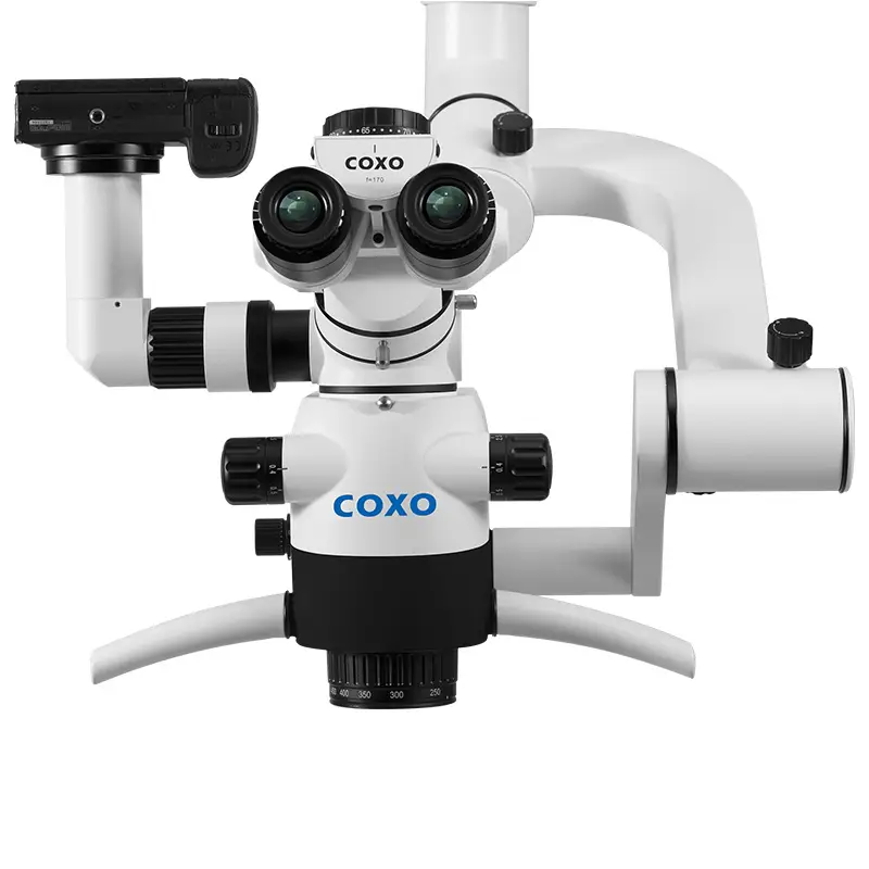 Microscop Endodontic Chirurgical COXO C-Clear 2 ZOOM 4K Standard cu Sony A6400 — imaginea 2