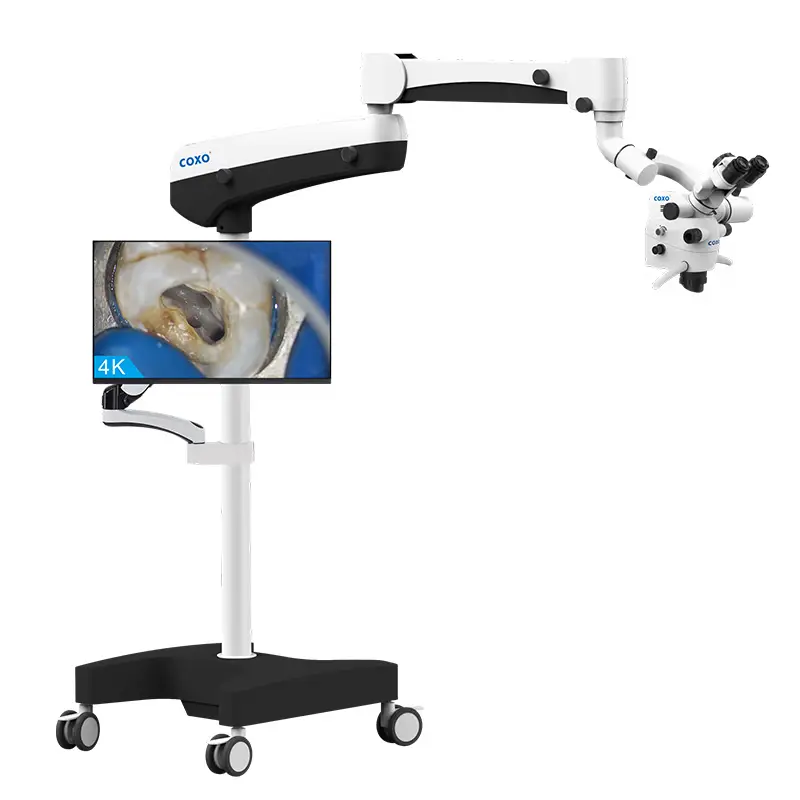 Microscop Endodontic COXO C-Clear 2 ZOOM: Precizie și Confort în Cabinet