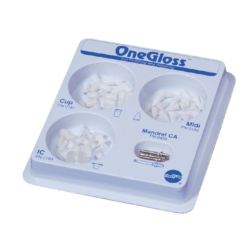 Shofu One Gloss Cup PN 0181, 20 buc + 1 mandrină