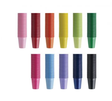 Pahare Monoart Plastic Cups, 200 ml