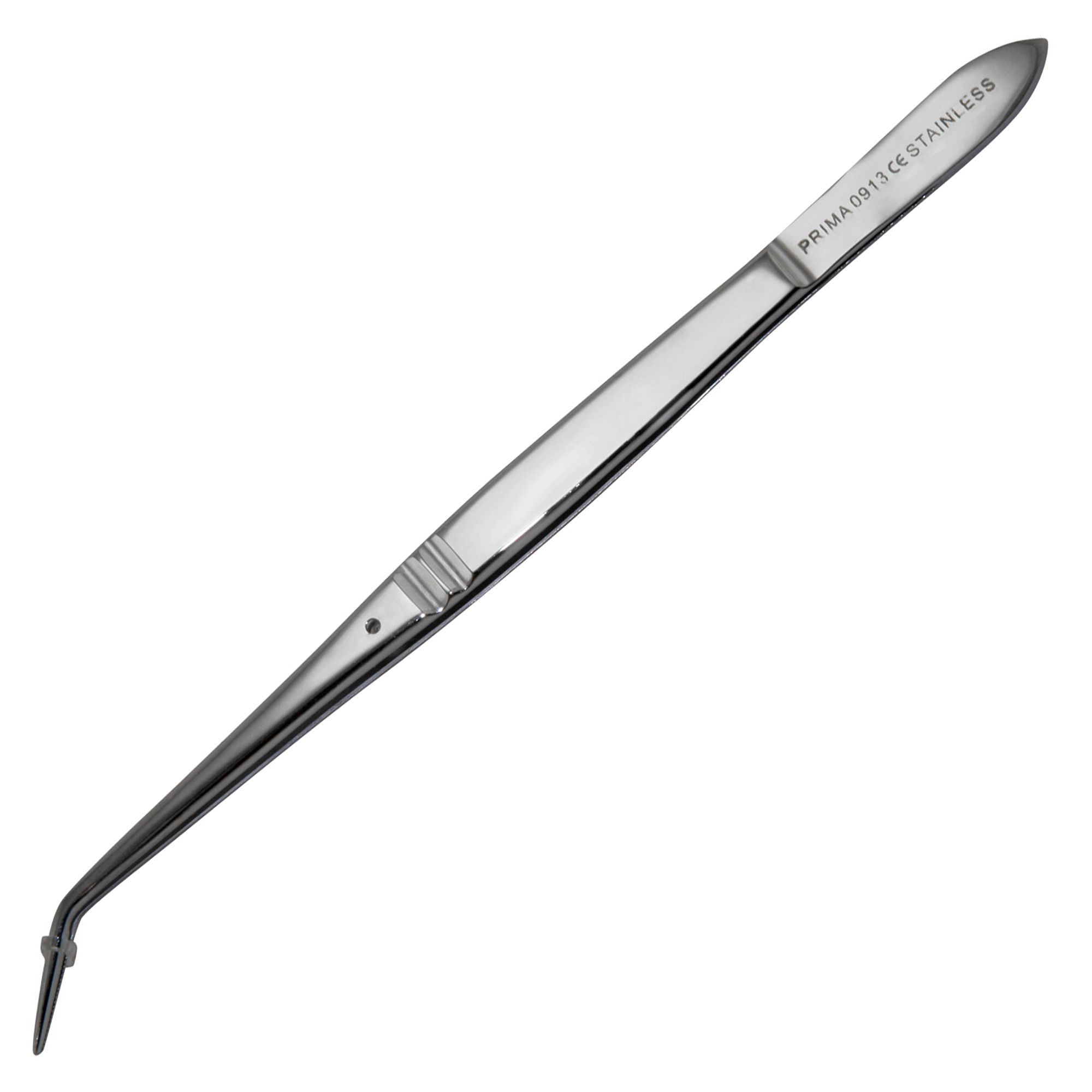 Pensa din inox cu varfuri ascutite, autoclavabila, PRIMA, 17cm — imaginea 2