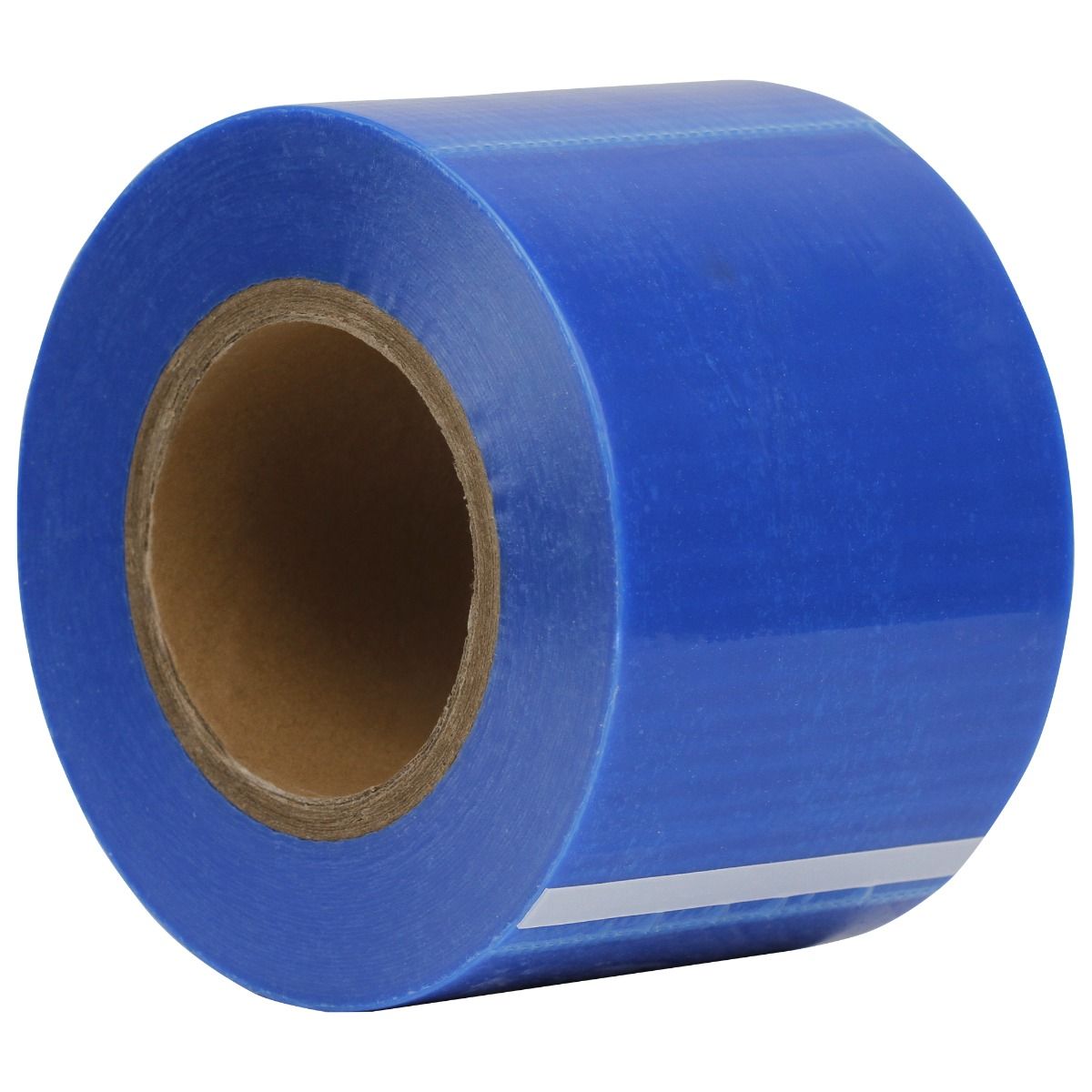 Rola film protectie medical, PRIMA, albastru transparent, 180 m, 1200 folii pretaiate 15×10 cm, unica folosinta — imaginea 6