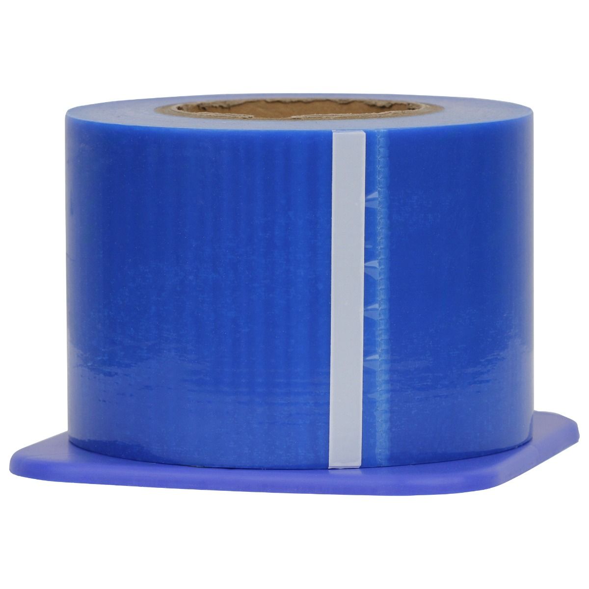 Rola Folie Protecție Medicală PRIMA, Albastru Transparent, 180m — imaginea 3