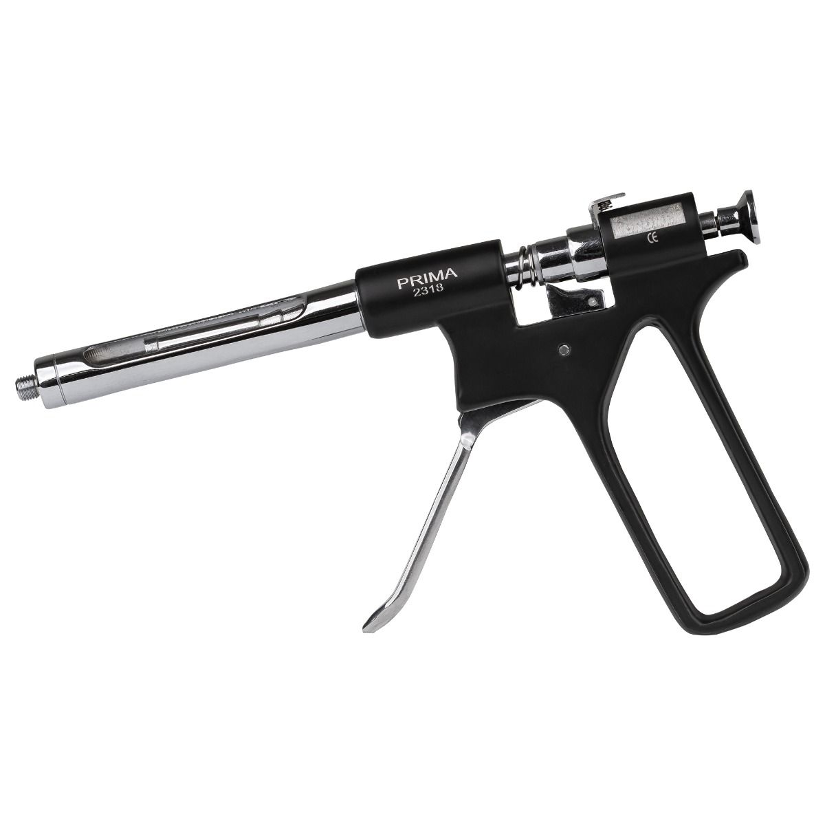 Seringă intraligamentară tip pistol PRIMA din oțel inox