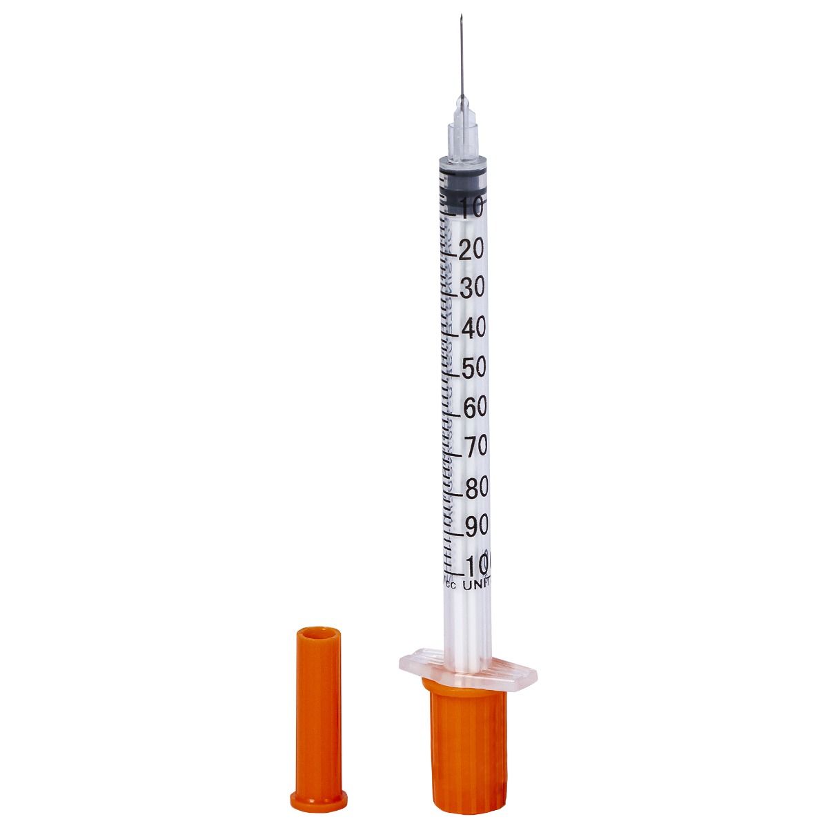 Seringi insulina 1ml PRIMA cu ac fix 29G (0.33x13mm), sterile, 100 bucati — imaginea 3