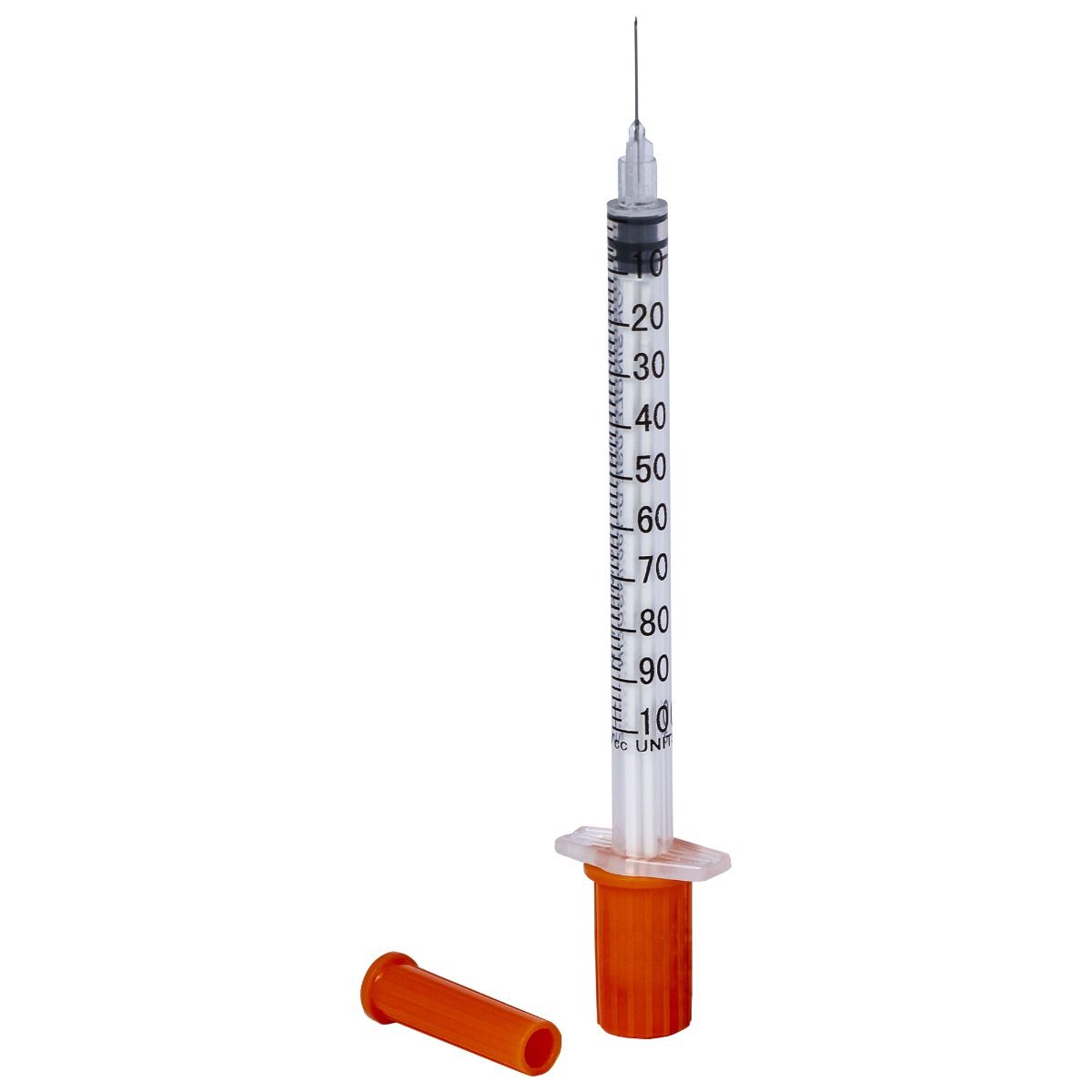Seringi insulina 1ml PRIMA cu ac fix 29G (0.33x13mm), sterile, 100 bucati — imaginea 4