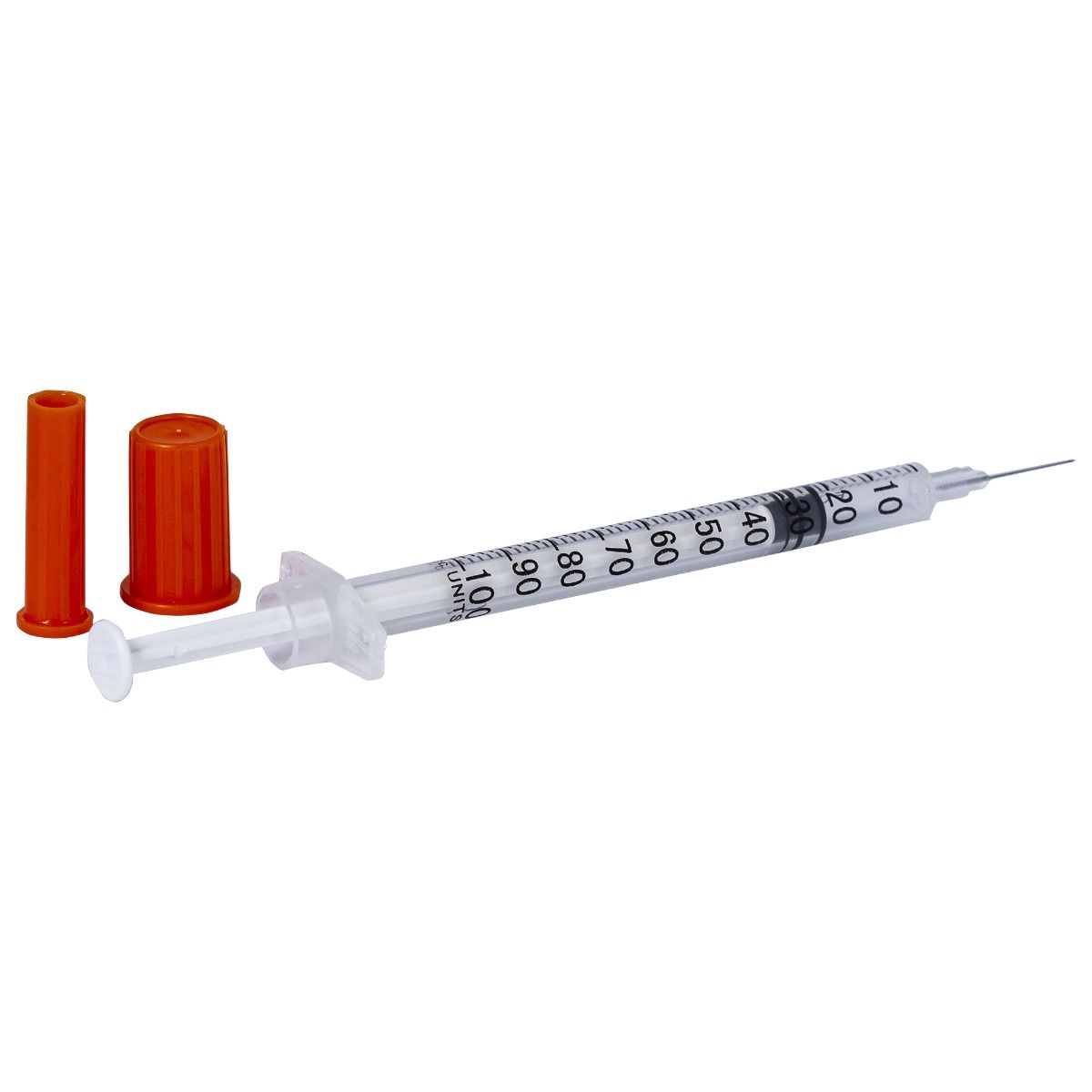 Seringi insulina 1ml PRIMA cu ac fix 29G (0.33x13mm), sterile, 100 bucati — imaginea 5