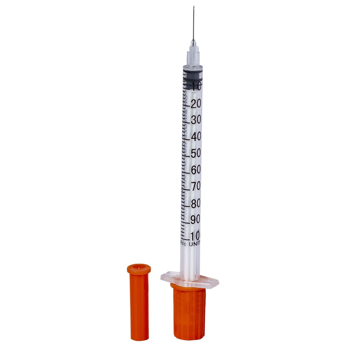 Seringi insulina 1ml PRIMA cu ac fix 29G (0.33x13mm), sterile, 100 bucati — imaginea 6