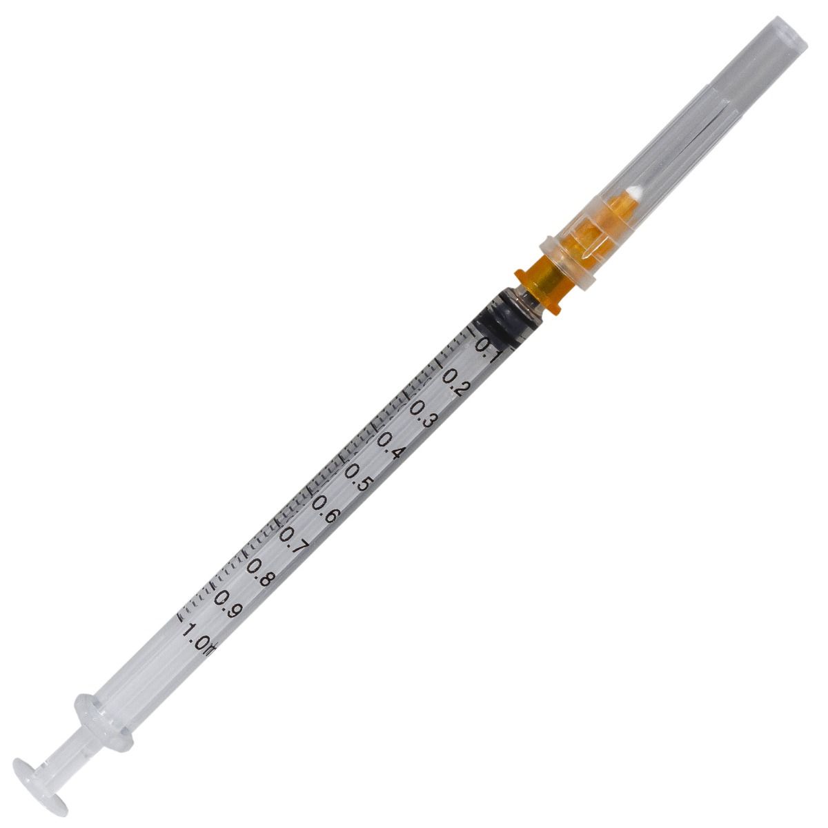Seringi insulină PRIMA 1ml, ac detașabil 25G, 100 buc — imaginea 2