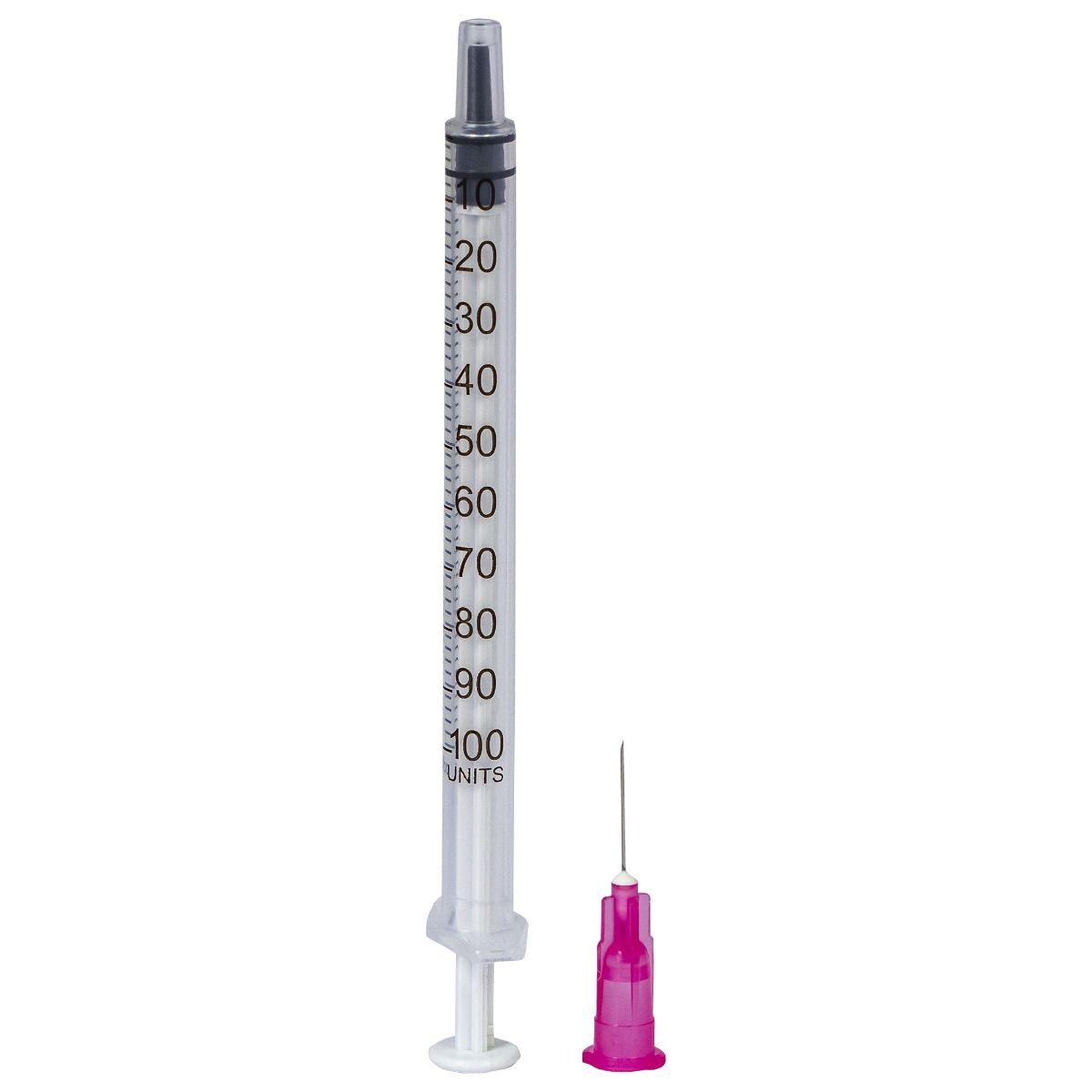 Seringi Insulina PRIMA 1ml cu Ac 29G Detasabil, 100 bucati — imaginea 2