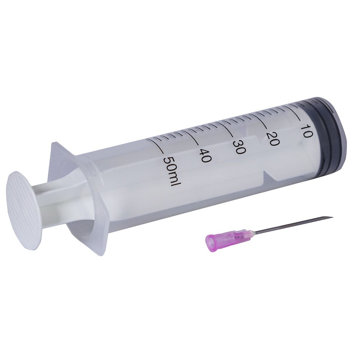 Seringi Luer Slip 50/60ml, PRIMA, cu ac roz, 25 bucati — imaginea 5