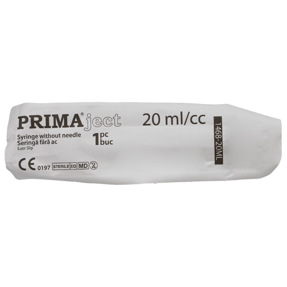Seringi Luer Slip fara ac, 20 ml, cu garnitura de cauciuc, sterile, PRIMA, 50 buc — imaginea 6