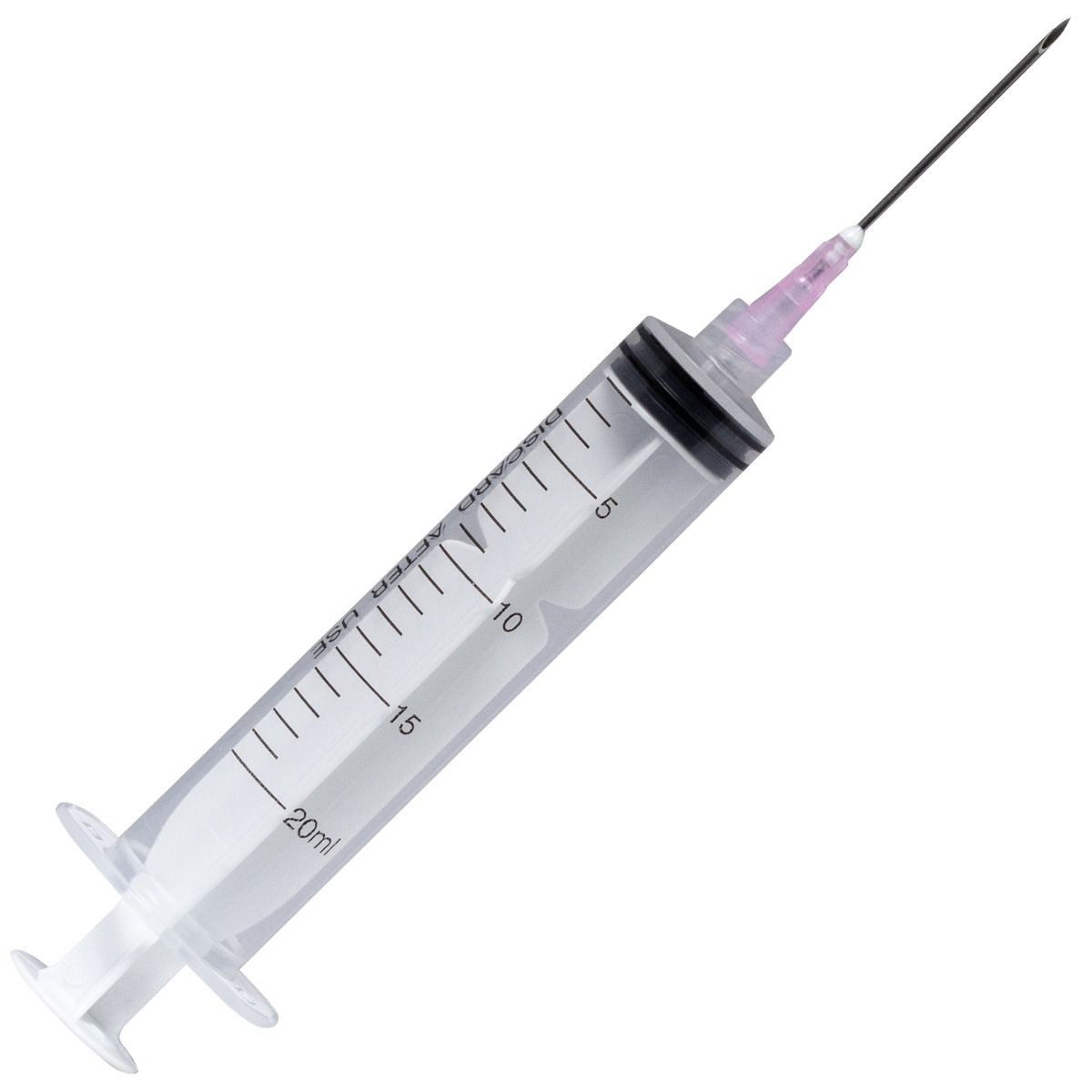 Seringi sterile Luer Lock 20ml, PRIMA, cu ac 18G, 50 buc.