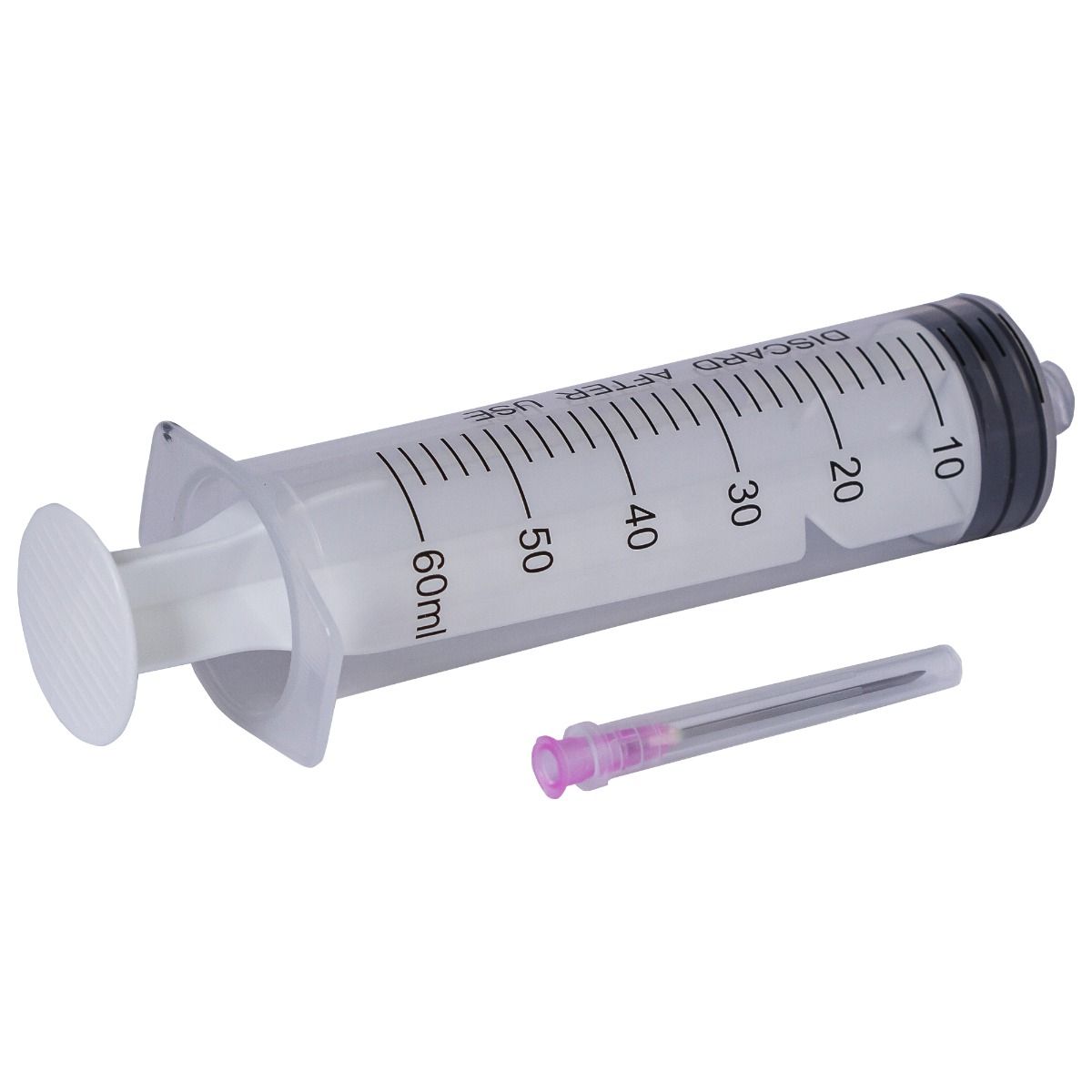 Seringi sterile Luer Lock PRIMA 50/60ml, cu ac 18G, 25 buc. — imaginea 2