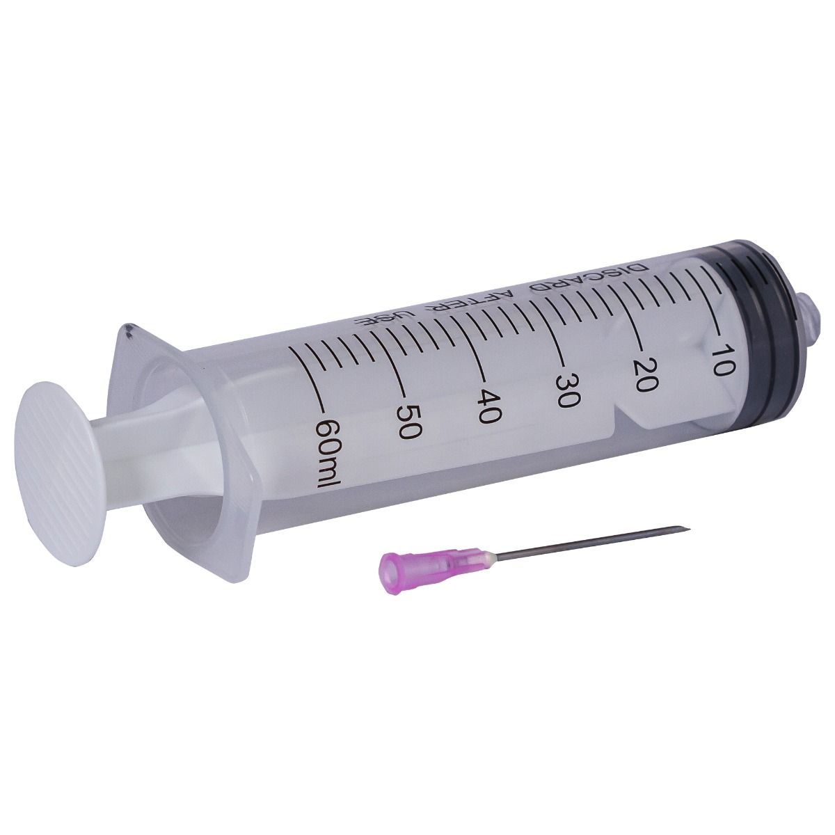 Seringi sterile Luer Lock PRIMA 50/60ml, cu ac 18G, 25 buc. — imaginea 3