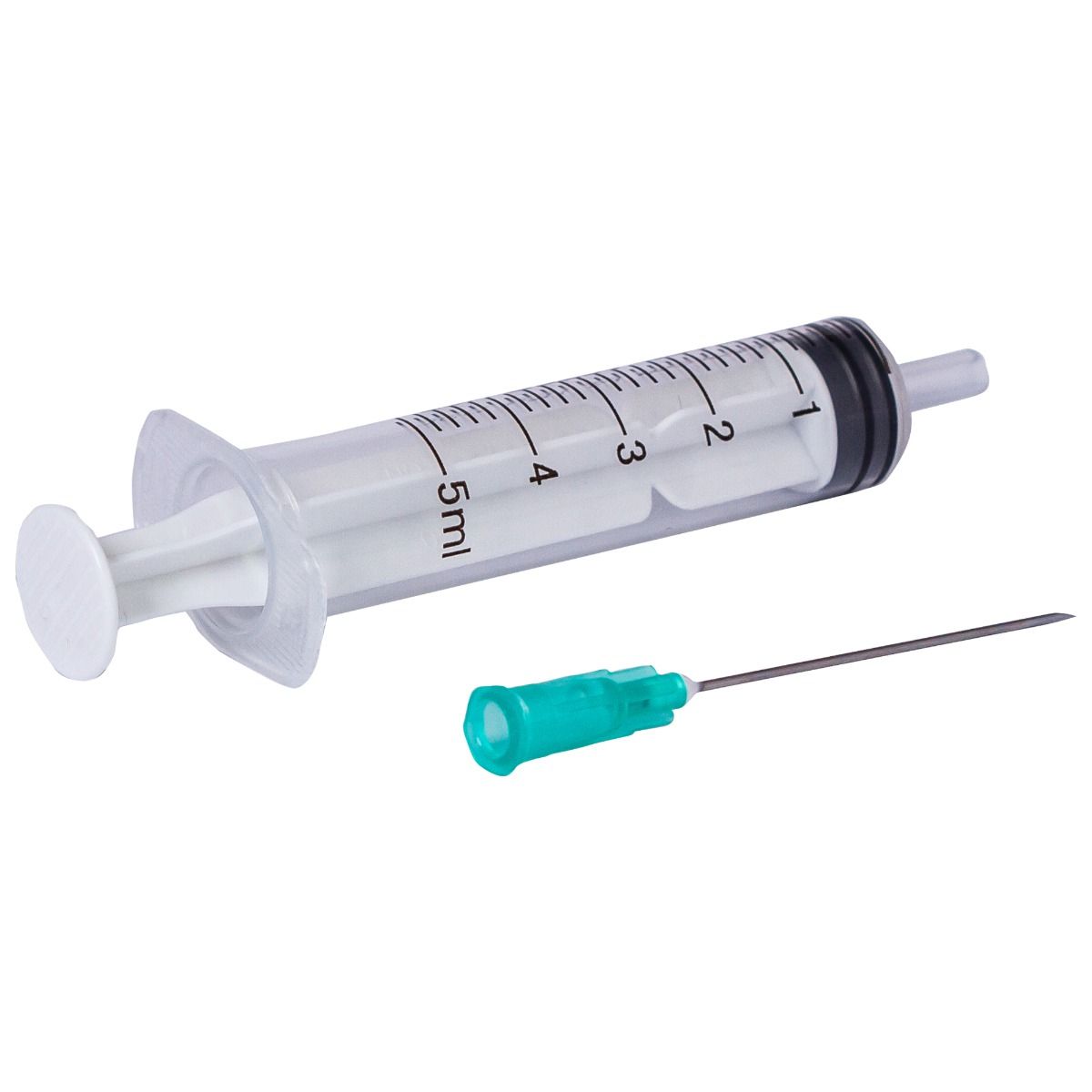 Seringi sterile Luer Slip 5ml PRIMA cu ac, set 100 buc — imaginea 5