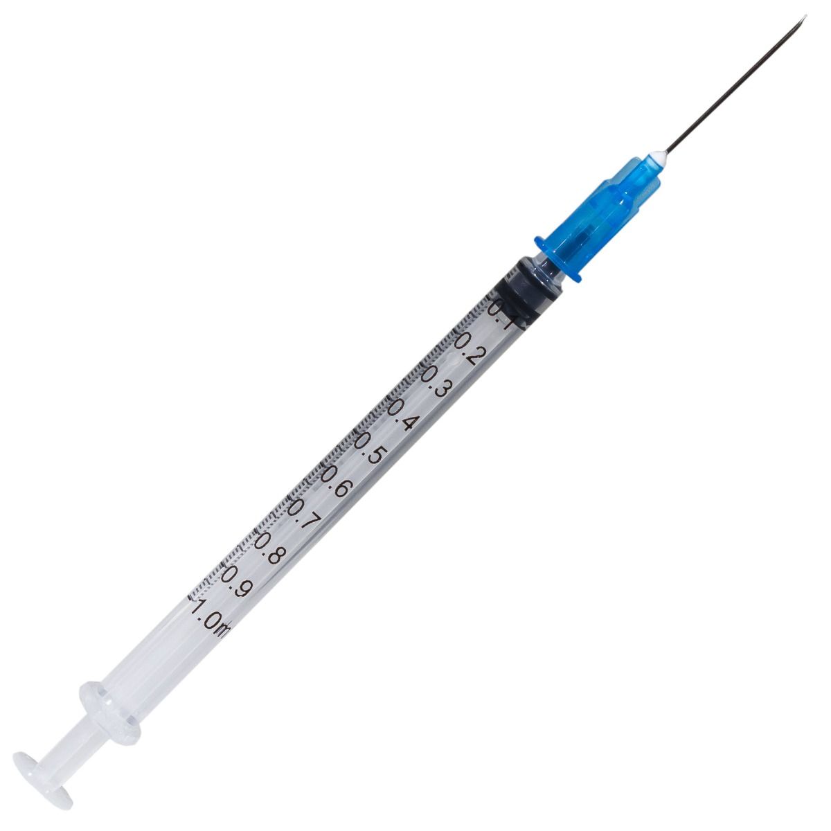 Seringi sterile PRIMA 1ml cu ac 23G detașabil, 100 buc.