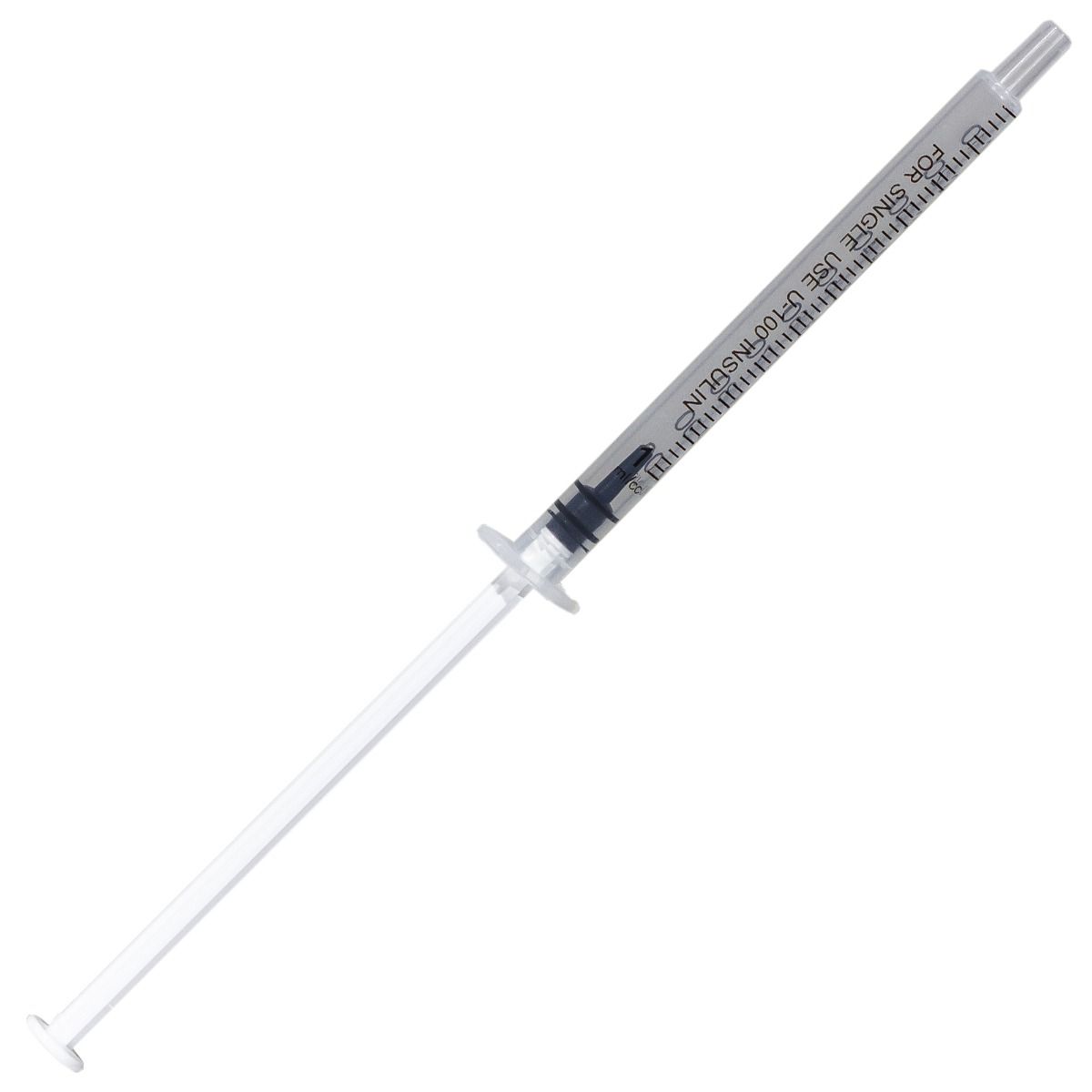 Seringi sterile PRIMA 1ml pentru insulină, fără ac, 100 bucăți — imaginea 2