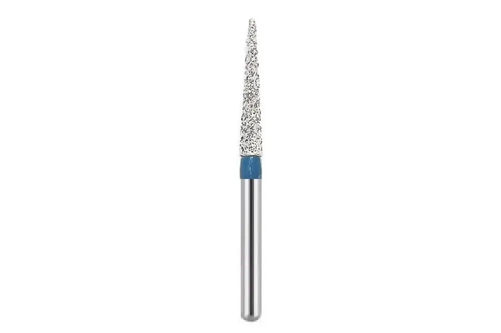 Set 10 freze diamantate TC-11 pentru turbină dentară, granulație medie