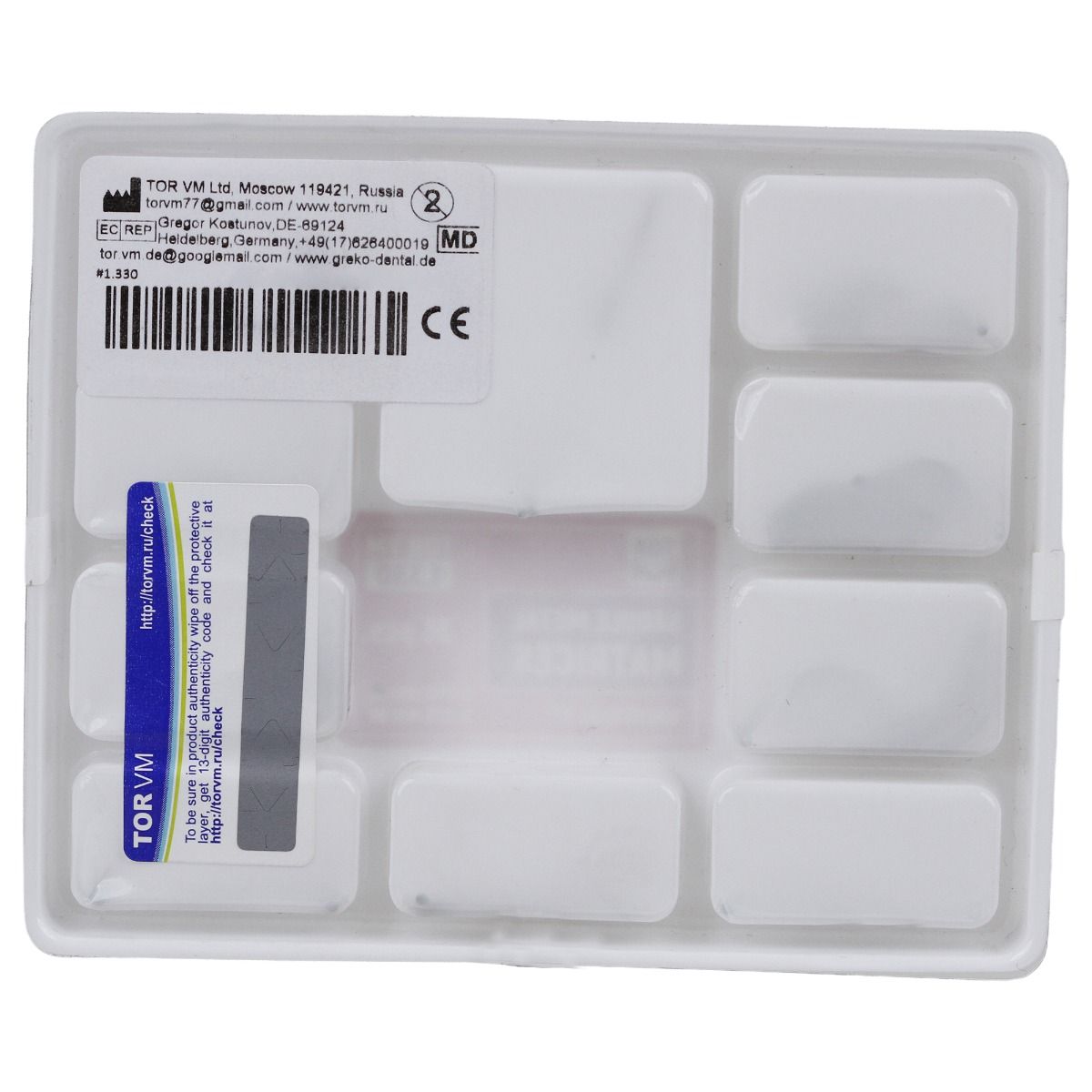 Set 36 bucati matrici metalice tip Sa cu arc 1.330, grosimi 0,035 mm si 0,050 mm, otel inox — imaginea 4